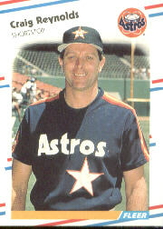 1988 Fleer Baseball Cards      454     Craig Reynolds